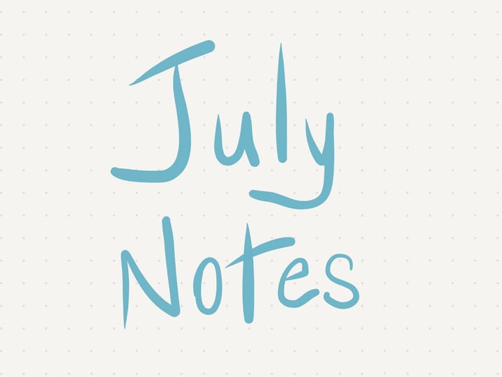 A Month of Good Hiking and Good Reading
